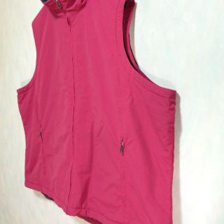 希少】エルエルビーン ナイロンベスト 3X フリース 古着 90s ビンテージ-