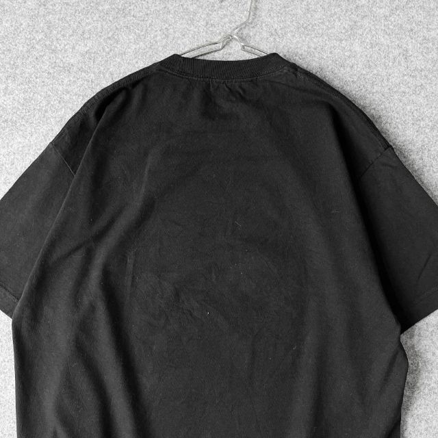 ART VINTAGE(アートヴィンテージ)の【vintage】髑髏 スカル モノトーン グラフィック ルーズ 黒 Tシャツ メンズのトップス(Tシャツ/カットソー(半袖/袖なし))の商品写真