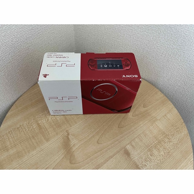 psp 3000 レッド　未使用品