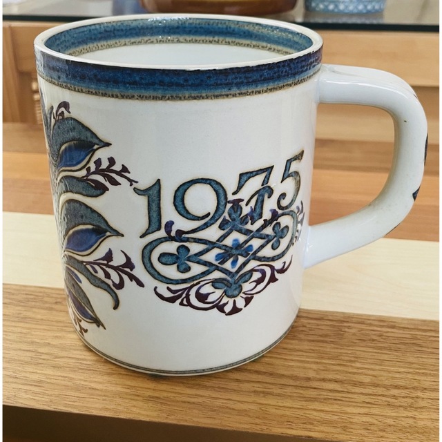 置物 新入荷!ロイヤルコペンハーゲン200周年記念マグカップ 特大