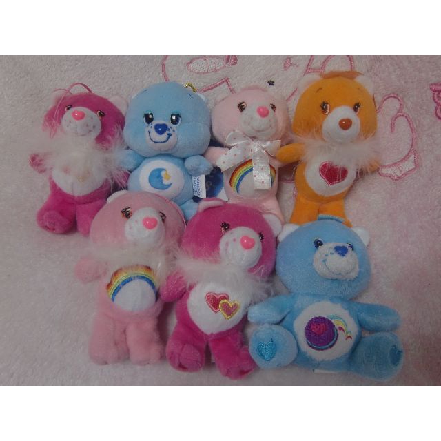 CareBears ケアベア ぬいぐるみ マスコット ７点セットの通販 by Snowfox2010's shop｜ケアベアならラクマ