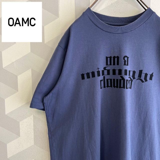 【OAMC】ポルトガル製 プリント Tシャツ カットソー オーエーエムシー