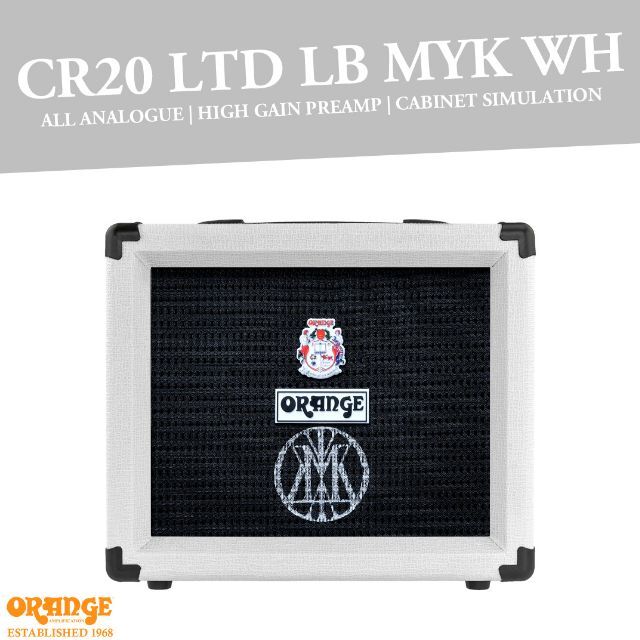 ORANGE Crush 20 LTD LB MYK WH 限定ギターアンプ 楽器のギター(ギターアンプ)の商品写真