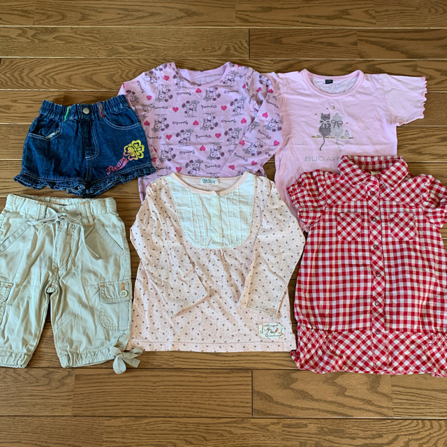 90・95 女の子 夏服10枚 まとめ売り 春から秋まで