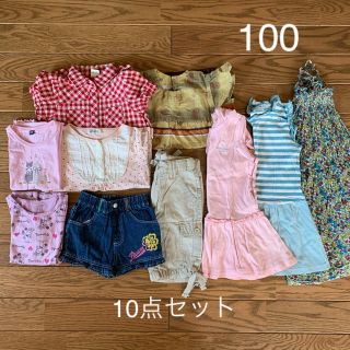 クミキョク(kumikyoku（組曲）)の90・95 女の子 夏服10枚 まとめ売り 春から秋まで(Tシャツ/カットソー)