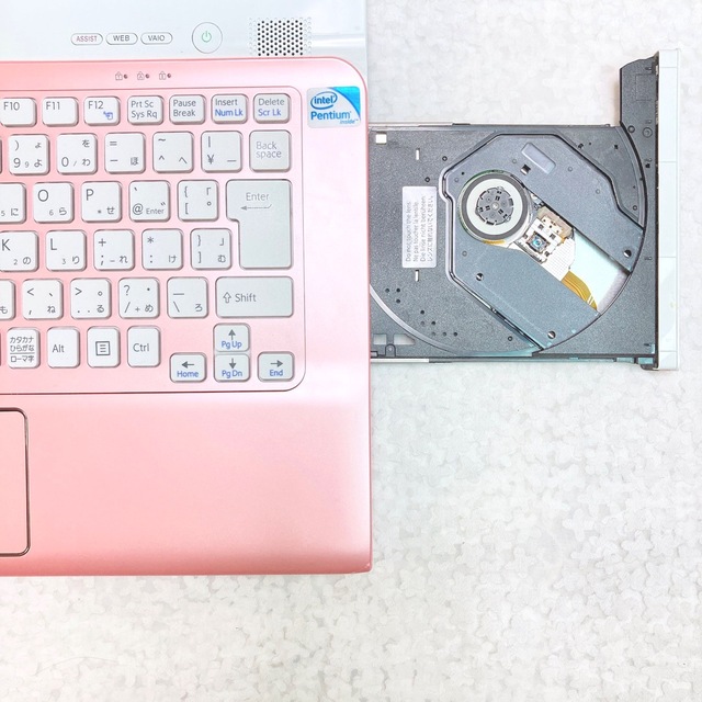 VAIO - VAIO❣️大容量750GB‼️カメラ付❣️ピンク♡ノートパソコン