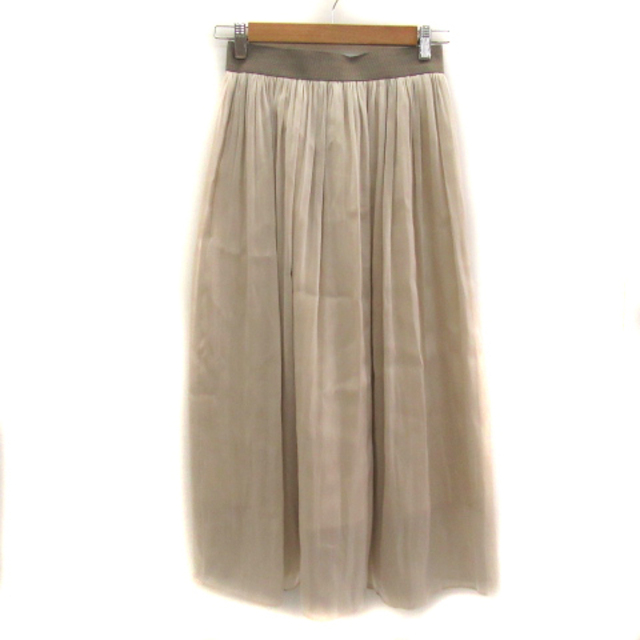 GALLARDA GALANTE(ガリャルダガランテ)のガリャルダガランテ NAVY フレアスカート ギャザースカート シフォンスカート レディースのスカート(ロングスカート)の商品写真