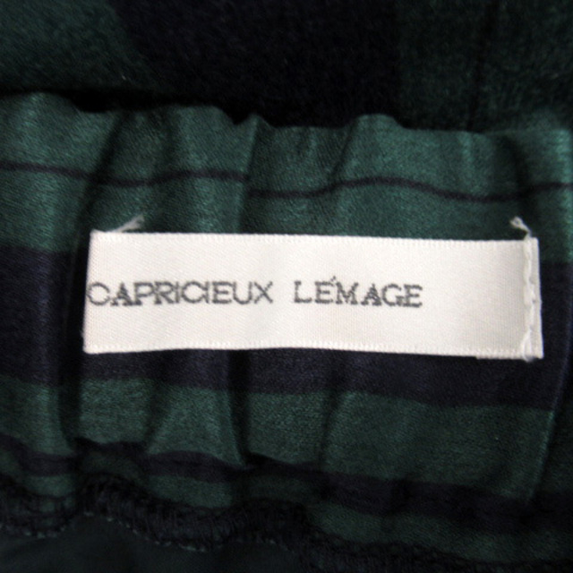 CAPRICIEUX LE'MAGE(カプリシューレマージュ)のカプリシューレマージュ ボタンダウンスカート タイトスカート ストライプ柄 F レディースのスカート(ロングスカート)の商品写真