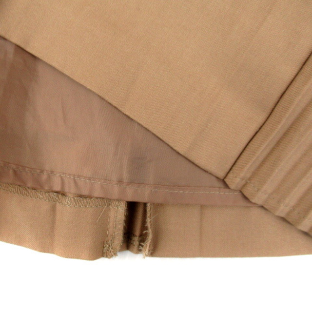 Apuweiser-riche(アプワイザーリッシェ)のアプワイザーリッシェ プリーツスカート ひざ丈 無地 1 ベージュ /SY10 レディースのスカート(ひざ丈スカート)の商品写真
