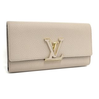 ルイヴィトン(LOUIS VUITTON)のLOUIS VUITTON ポルトフォイユ カプシーヌ 二つ折り長財布(財布)