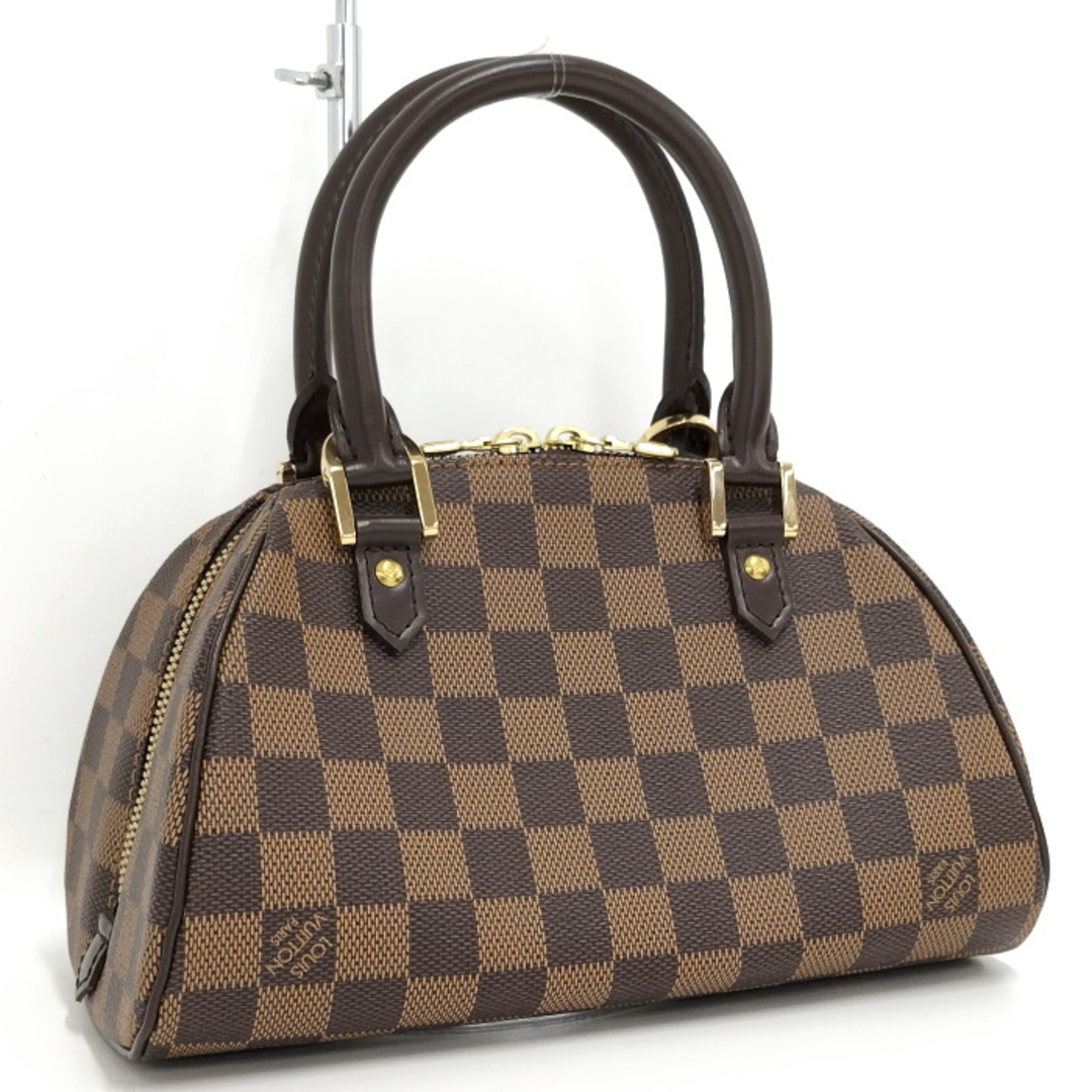 LOUIS VUITTON リベラミニ ハンドバッグ ダミエ エベヌ 超ポイント