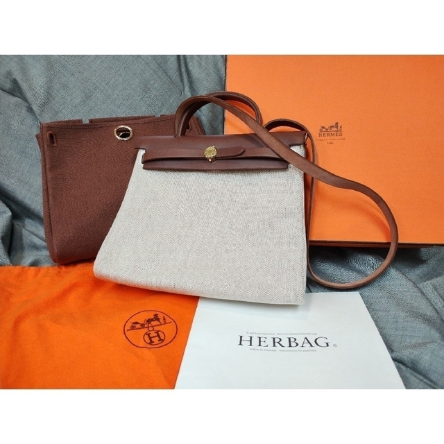 新品未使用♡ 『Rea様専用』新品·超美品 HERMES HERBAG PM BR