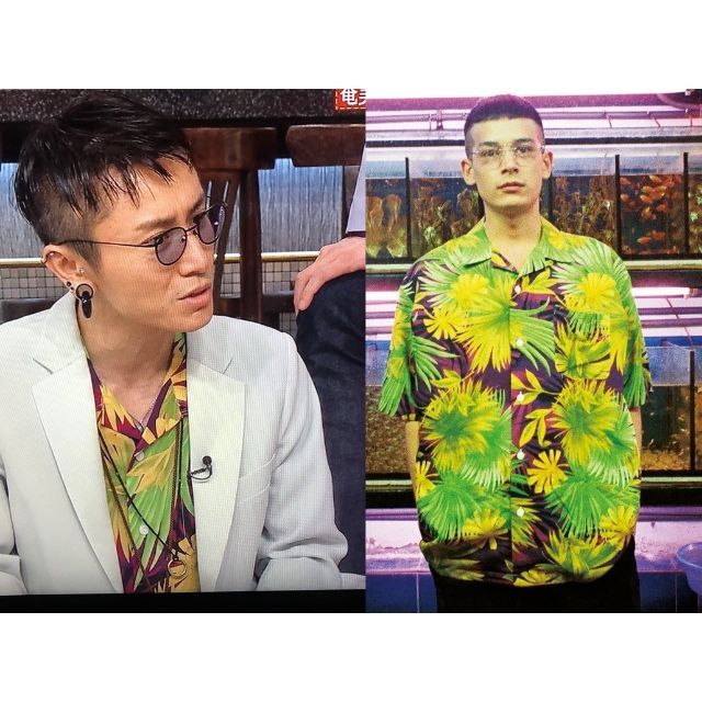 SON OF THE CHEESE - 18SS SON OF THE CHEESE半袖 シャツ 関ジャニ安田