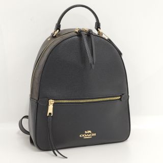 コーチ(COACH)のCOACH リュックサック バックパック PVC ブラック ブラウン(リュック/バックパック)