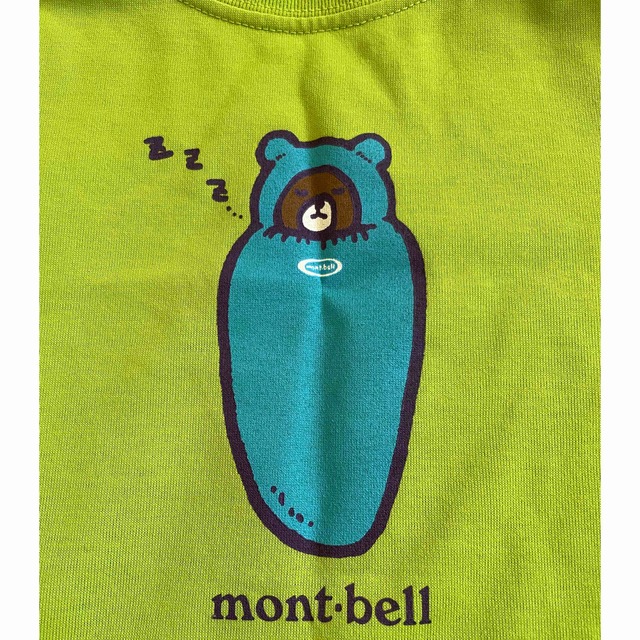 mont bell(モンベル)のmont-bell 新品タグ付きTシャツ キッズ/ベビー/マタニティのキッズ服男の子用(90cm~)(Tシャツ/カットソー)の商品写真