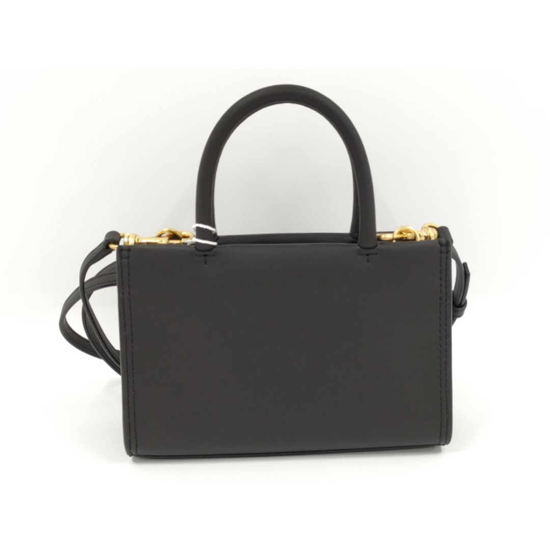TORY BURCH エラ ミニ トートバッグ 2WAY レザー ブラック - その他