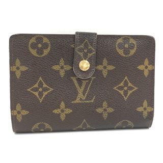 ルイヴィトン(LOUIS VUITTON)のLOUIS VUITTON ポルトモネビエ ヴィエノワ がま口 二つ折り財布(財布)