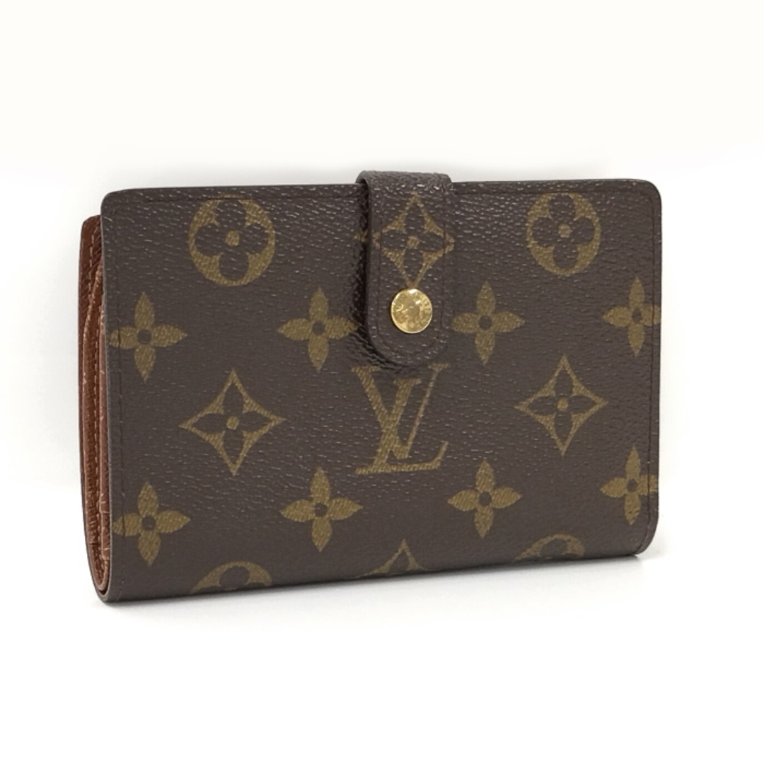 LOUISVUITTON ポルトモネ ビエ ヴィエノワ がま口 二つ折り財布 人気の