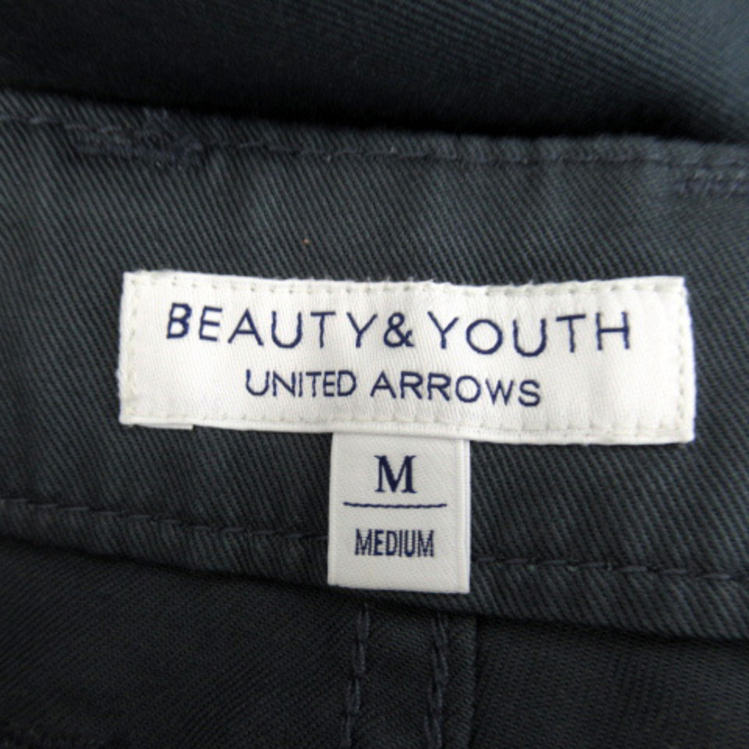 BEAUTY&YOUTH UNITED ARROWS(ビューティアンドユースユナイテッドアローズ)のB&Y ユナイテッドアローズ チノパン テーパードパンツ M チャコールグレー レディースのパンツ(チノパン)の商品写真