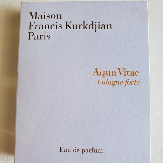 Maison Francis Kurkdjian(メゾンフランシスクルジャン)の【値下】メゾン フランシス クルジャン サンプル2点 コスメ/美容の香水(香水(女性用))の商品写真