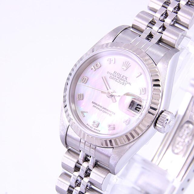 ROLEX(ロレックス)のロレックス デイトジャスト 79174NA SSxWG 自動巻 F番 レディースのファッション小物(腕時計)の商品写真