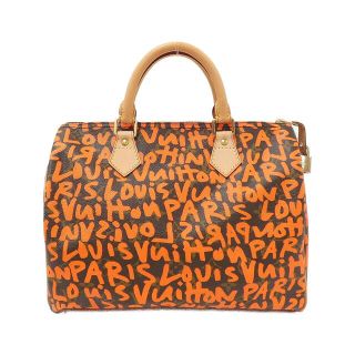 ルイヴィトン(LOUIS VUITTON)のルイヴィトン モノグラム グラフィティ(スティーブン スプラウス) スピーディ 30cm M93705 ボストンバッグ(その他)