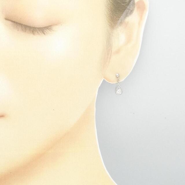 PT ダイヤモンド ピアス 0.34CT 楽天 semivoire.com