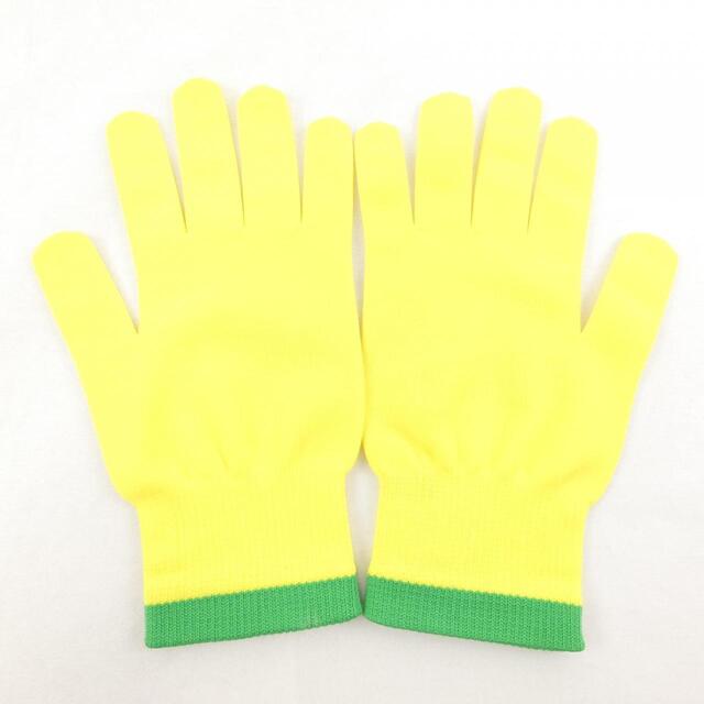 LOUIS VUITTON Gon RGB Orange Yellow Polyester Work Gloves MP2371