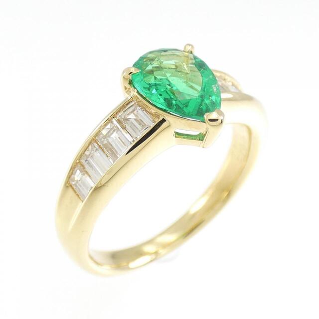 K18YG エメラルド リング 0.73CT | www.jarussi.com.br