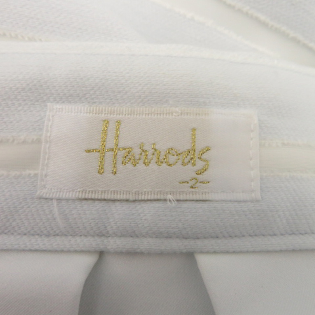 Harrods(ハロッズ)のハロッズ フレアスカート ギャザースカート ミモレ丈 ボーダー柄 2 レディースのスカート(ひざ丈スカート)の商品写真