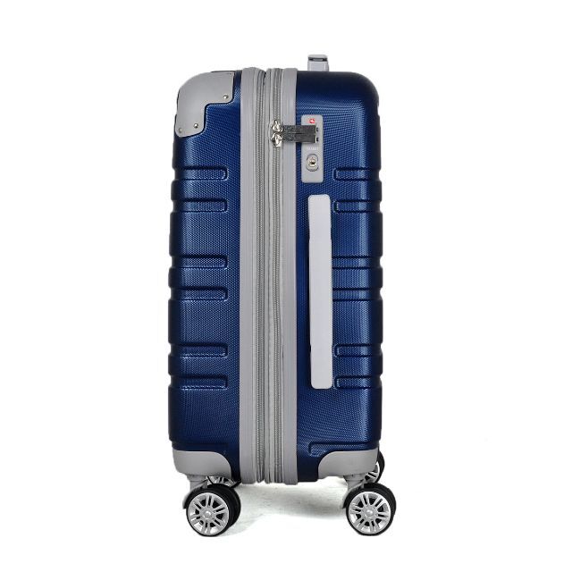 キャリーケース ライトブルー sサイズ 軽量 TSA 8輪 丈夫 機能 ...