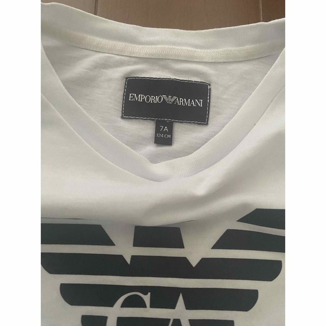 Emporio Armani - アルマーニ キッズ tシャツ 7a 120 130の通販 by 