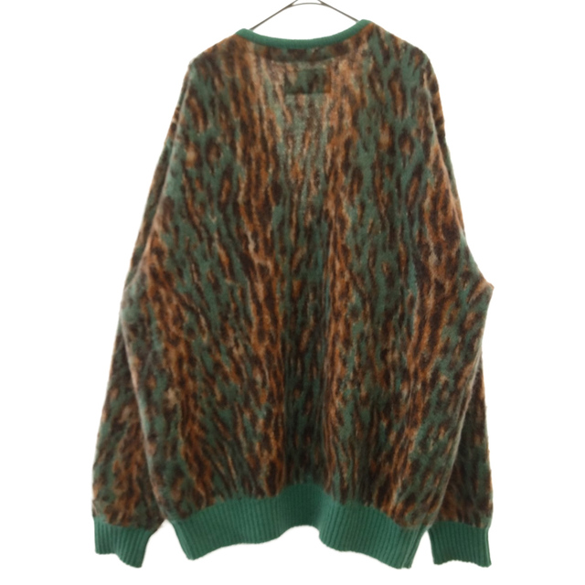 WACKO MARIA ワコマリア 21AW LEOPARD MOHAIR KNIT JACQUARD CARDIGAN