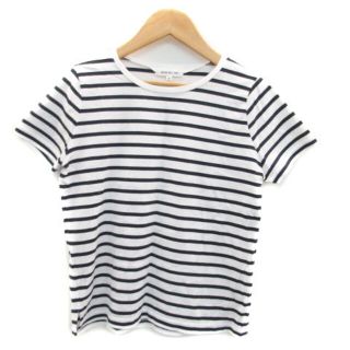 ナチュラルビューティーベーシック(NATURAL BEAUTY BASIC)のナチュラルビューティーベーシック Tシャツ カットソー 半袖 M オフホワイト(Tシャツ(半袖/袖なし))