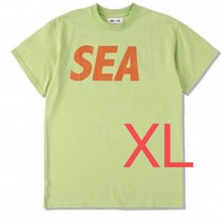 ウィンダンシー(WIND AND SEA)のSEA S/S T-SHIRT  C.Green-Orange XL  (Tシャツ/カットソー(半袖/袖なし))