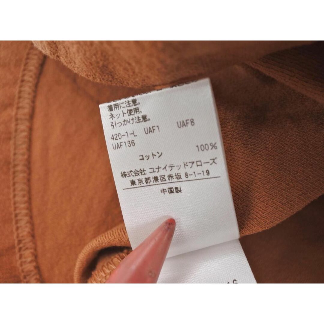 UNITED ARROWS(ユナイテッドアローズ)のビューティ＆ユース ユナイテッドアローズ Tシャツ 茶 ■◆ レディース レディースのトップス(Tシャツ(長袖/七分))の商品写真