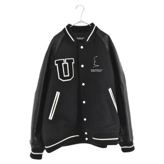 アンダーカバー(UNDERCOVER)のUNDERCOVER アンダーカバー 22AW STADIUM JAMPER HITCHCOCK スタジアム ジャンパー ヒッチコック ブラック スタジャン ブルゾン UC2B4203-1(スタジャン)