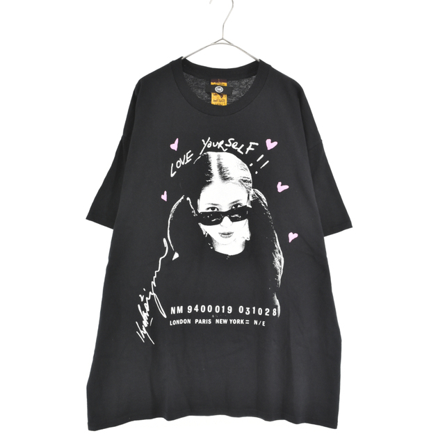 55センチ袖丈GB ジービー x non merci 小泉今日子 プリント半袖Tシャツ カットソー