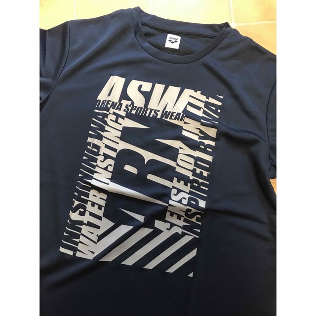 arena(アリーナ)の新品　アリーナ　半袖　Tシャツ  サイズM  メンズ   メンズのトップス(Tシャツ/カットソー(半袖/袖なし))の商品写真