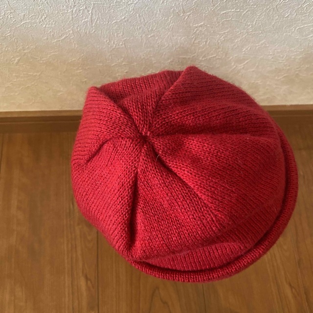 CA4LA(カシラ)のCA4LA ニットキャップ ニット帽 赤 メンズの帽子(ニット帽/ビーニー)の商品写真
