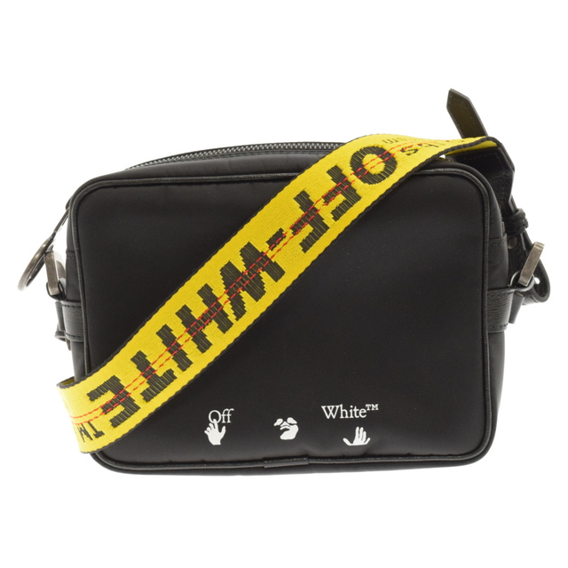 OFF-WHITE オフホワイト CARRYOVER CROSS BODYBAG キャリーオーバークロスボディバッグ ショルダーバッグ ブラック