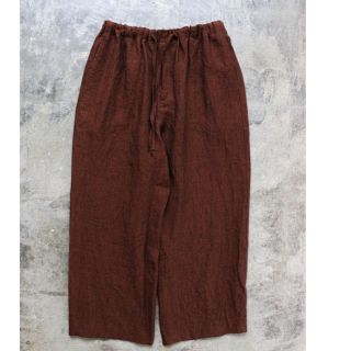 バージスブルック(BASISBROEK)の【BASISBROEK(バージズブルック) 】NEUSY/リネンイージーパンツ(カジュアルパンツ)