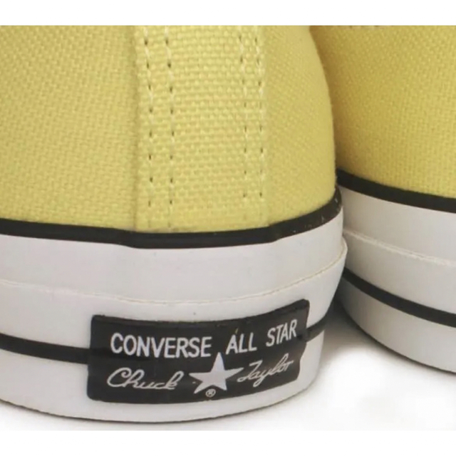 CONVERSE(コンバース)の新品未使用✨コンバース　100周年モデル　レモンイエロー　25 レディースの靴/シューズ(スニーカー)の商品写真