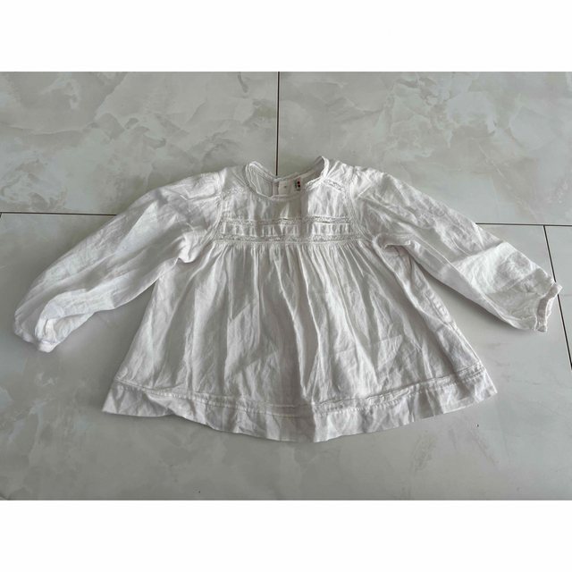 Bonpoint(ボンポワン)の専用ボンポワン　ブラウス キッズ/ベビー/マタニティのベビー服(~85cm)(ワンピース)の商品写真