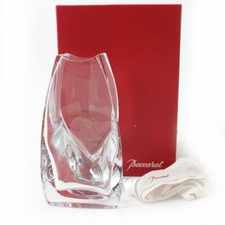 極美品◎Baccarat バカラ マサイ フラワーベース／花瓶 クリスタル