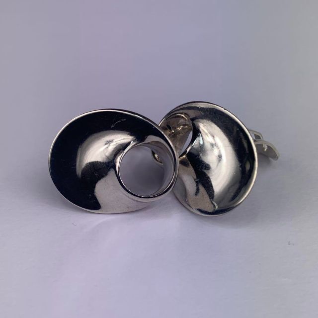 GEORGJENSEN ジョージジェンセン メビウスイヤリング シルバー 925