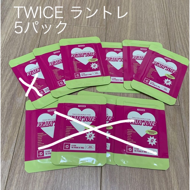 TWICE READY TO BE トレカケース ラントレセット K-POP/アジア