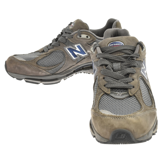 New Balance ニューバランス MR2002CU ローカットスニーカーシューズ チャコールグレー US9/27cm