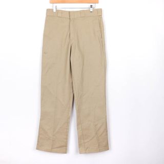 ディッキーズ(Dickies)のディッキーズ ワークパンツ ペインターパンツ 874 オリジナルフィット ストレート ロゴ ボトムス メンズ 31×34サイズ ベージュ Dickies(その他)