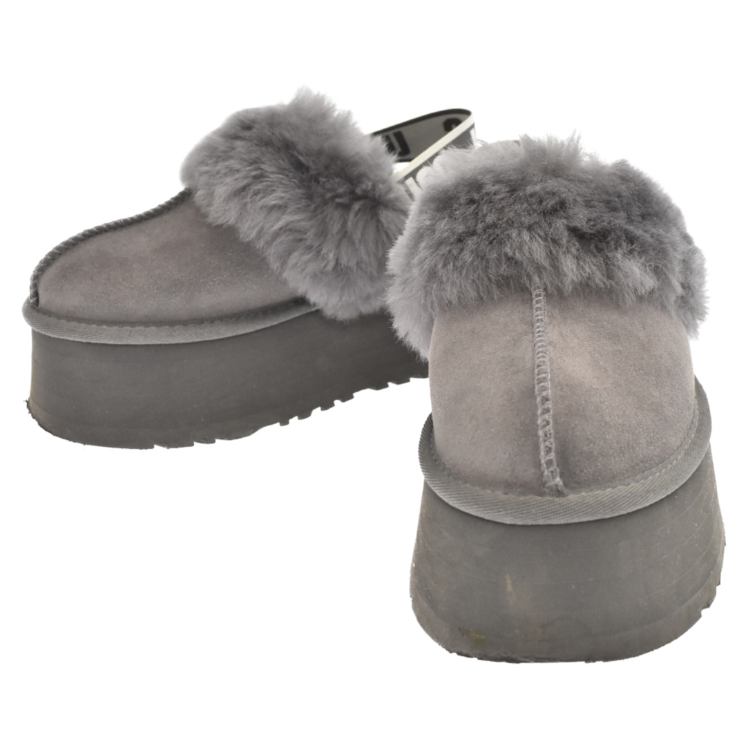UGG - UGG アグ FUNKETTE 厚底 ムートン サンダル シューズ グレー US6